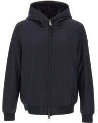 DUNO - Hooded zip-front jacket - Lyst