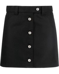 Courreges - Twill Rok - Lyst