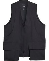 Y-3 - Sport Uniform Pocket Vest - Lyst