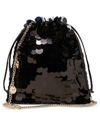 Twinset - Sequin Charm-Detail Clutch Bag - Lyst