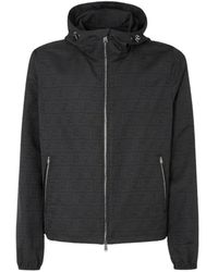 Fendi - Ff Zucca Jacquard Nylon Blouson - Lyst