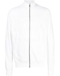 Rick Owens - Logo-embossed Zip-front Cotton Jacket - Lyst