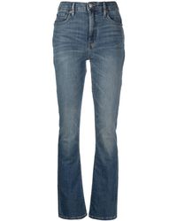 Ralph Lauren - Stonewashed Bootcut Denim Jeans - Lyst
