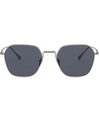 Giorgio Armani - Square-Frame Tinted Sunglasses - Lyst