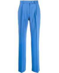 Alberta Ferretti - Straight-Leg Tailored Trousers - Lyst