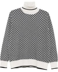 Drumohr - Pull À Motif Géométrique - Lyst