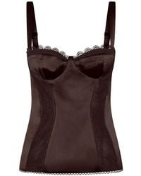 Nicholas - Dara Lace-Detail Top - Lyst