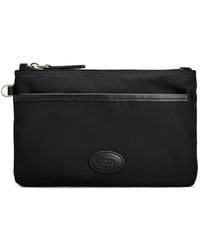 Tod's - Pouch Con Zip - Lyst