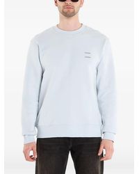 Samsøe & Samsøe - Joel Sweater Met Logoprint En Ronde Hals - Lyst