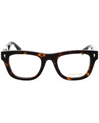 Roberto Cavalli - Tortoiseshell-Effect Rectangle-Frame Glasses - Lyst