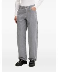 Dickies - Straight Jeans Met Hickory-Streep - Lyst