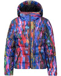 Aztech Mountain - Nuke Abstract-Print Padded Jacket - Lyst