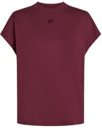 Karl Lagerfeld - Autograph T-Shirt mit Stickerei - Lyst