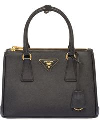 Prada Borsa A Mano in Black | Lyst