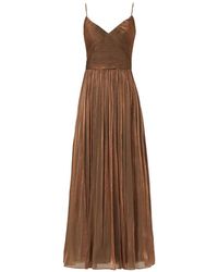 Costarellos - Fayla Spaghetti-Strap Draped Maxi Dress - Lyst
