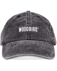 Woodbird - Core Embroidered-Logo Washed-Finish Cap - Lyst