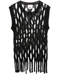 Isabel Marant - Lorry Open-knit Top - Lyst