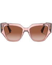 Vogue Eyewear - Transparent Square-frame Sunglasses - Lyst