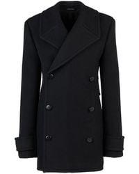Tod's - Double-Breasted Coat - Lyst