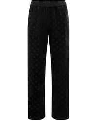 KARL LAGERFELD - Monogram-Pattern Track Pants - Lyst