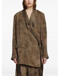 Uma Wang - Khloe Wrap Pocket Jacket - Lyst