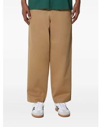 Fred Perry - Pantalon En Coton À Logo Brodé - Lyst