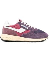 Autry - Suede Logo Sneakers - Lyst