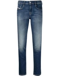 DIESEL - D-Ollies Joggjeans Straight-Leg Jeans - Lyst
