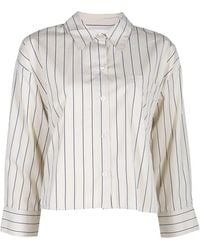 Citizens of Humanity - Petit Ami Striped Shirt - Lyst