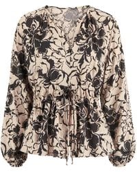 SOLAQUA - Blouse Poppy À Fleurs - Lyst