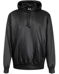 Comme des Garçons - Drawstring-Hoodie Satin-Finish Hoodie - Lyst