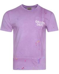 GALLERY DEPT. - Paint-Splatter Logo T-Shirt - Lyst