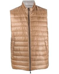 Herno - Chaleco Reversible Con Efecto Acolchado - Lyst