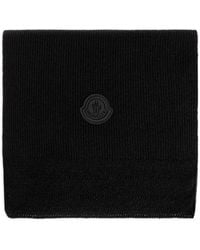Moncler - Wool Scarf - Lyst