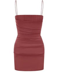 Alex Perry - Drapiertes Minikleid - Lyst