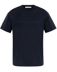 Givenchy - T-Shirt Paris Con Effetto Jacquard - Lyst