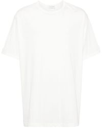 Yohji Yamamoto - T-shirt en coton à manches courtes - Lyst