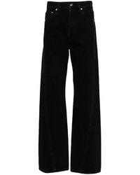 Lanvin - Jeans With Stitching Detail - Lyst