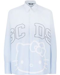 Gcds - X Hello Kitty Overhemd Met Logoprint - Lyst
