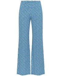 Maliparmi - Flared Patterned Trousers - Lyst