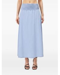 DRYKORN - Noriel Shirred-Waist Maxi Skirt - Lyst