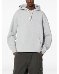 PUMA - Logo-Embroidery Hoodie - Lyst