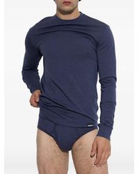 DSquared² - Snowy Dream Long-Sleeve Wool T-Shirt - Lyst