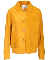 Blusotto - Asia Button-Fastening Jacket - Lyst