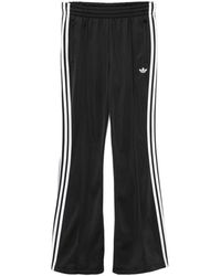 adidas - Gestreepte Flared Broek - Lyst