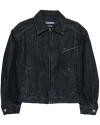 Jacquemus - Chaqueta Vaquera Con Logo - Lyst