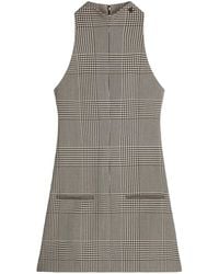 Courreges - Short Prince Of Wales Dress - Lyst