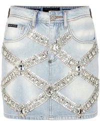 Philipp Plein - Mini Skirt - Lyst