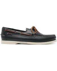 Sebago - Portland Martellato Leather Boat Shoes - Lyst