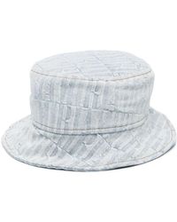 Amiri - Repeat Denim Jacquard Bucket Hat - Lyst